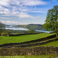 Buy canvas prints of Troutbeck View Over Windermere by Rick Bowden