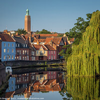 Buy canvas prints of River Wensum Norwich by Rick Bowden
