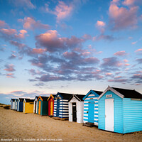Buy canvas prints of Southwold Row by Rick Bowden