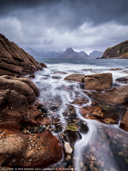 Elgol Flow Picture Board by Rick Bowden