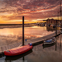 Buy canvas prints of Wells Harbour North Norfolk by Rick Bowden