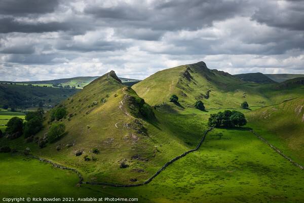 Parkhouse and Chrome Hill Picture Board by Rick Bowden