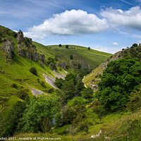 Buy canvas prints of Wolfscote Dale by Rick Bowden