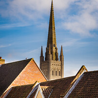 Buy canvas prints of The Cathedral in a Painterly Row by Rick Bowden