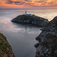 Buy canvas prints of South Stack by Rick Bowden
