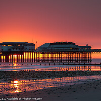 Buy canvas prints of Cromer Pier by Rick Bowden