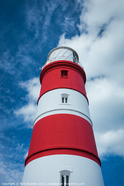 Happisburgh Lighthouse Picture Board by Rick Bowden