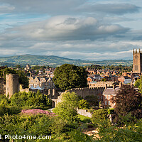 Buy canvas prints of Majestic Medieval Ludlow by Rick Bowden