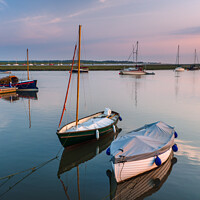 Buy canvas prints of Two Boats at High Tide by Rick Bowden