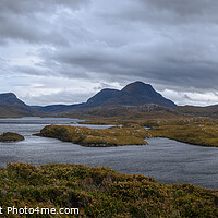 Buy canvas prints of Assynt Panoramic by Rick Bowden