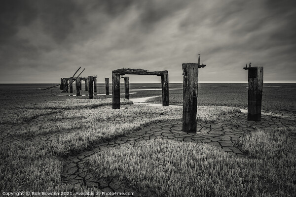 Snettisham Old Pier Picture Board by Rick Bowden