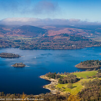 Buy canvas prints of Majestic View of Derwent Water by Rick Bowden