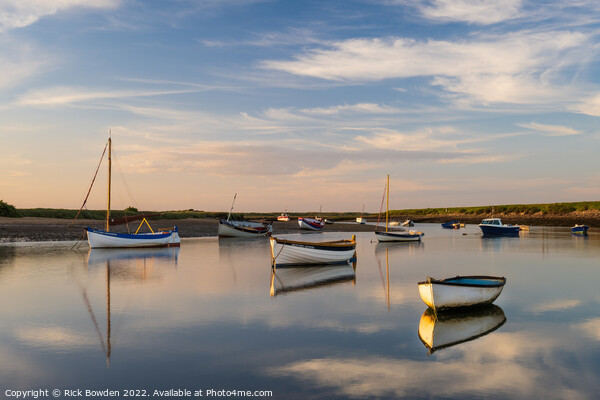 North Norfolk Reflections Picture Board by Rick Bowden