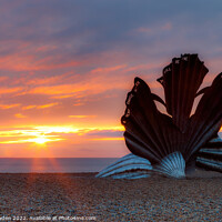 Buy canvas prints of Aldeburgh Sunrise by Rick Bowden