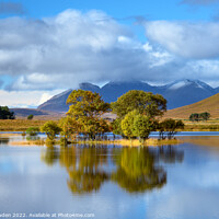 Buy canvas prints of Serene Beauty of Loch Droma by Rick Bowden