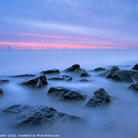 Buy canvas prints of Caister Blue by Rick Bowden