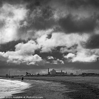 Buy canvas prints of Yarmouth Skyline by Rick Bowden