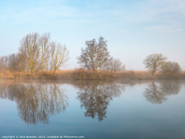 Broadland Trees Picture Board by Rick Bowden
