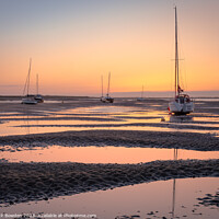 Buy canvas prints of Sunrise over the sand banks by Rick Bowden