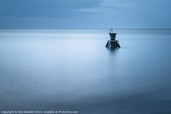 Dawn Serenity: Happisburgh's Time and Tide Bell Picture Board by Rick Bowden
