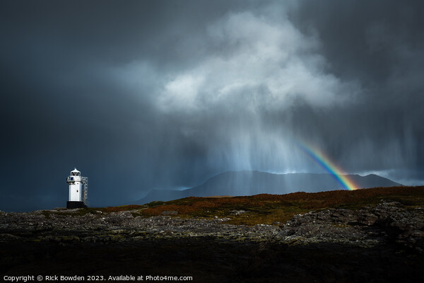 The Rainbow and the Lighthouse Picture Board by Rick Bowden
