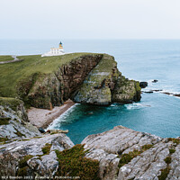 Buy canvas prints of Stoer Lighthouse by Rick Bowden