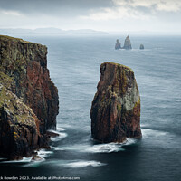 Buy canvas prints of Stoura Pund Stack by Rick Bowden
