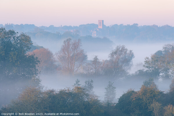 Wensum Valley Morning Picture Board by Rick Bowden