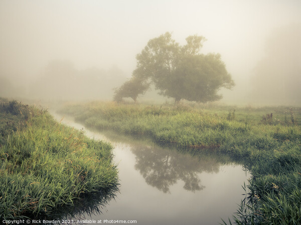 Wensum Valley Mist Picture Board by Rick Bowden