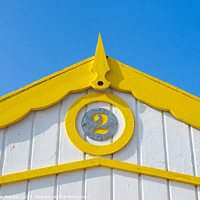Buy canvas prints of Beach hut number 2 by Rick Bowden
