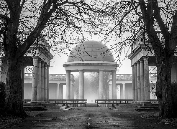 Eaton Park Bandstand Picture Board by Rick Bowden
