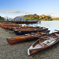 Buy canvas prints of Serenity in Keswick by Rick Bowden