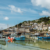 Buy canvas prints of Mousehole Cornwall by Rick Bowden