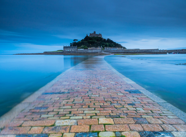 Majestic St Michaels Mount Picture Board by Rick Bowden