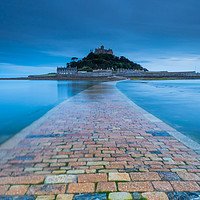 Buy canvas prints of Majestic St Michaels Mount by Rick Bowden
