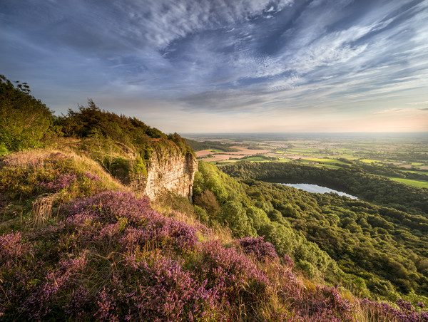 Sutton Bank North Yorkshire Picture Board by Rick Bowden