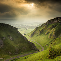 Buy canvas prints of Storm Over Winnats Pass by Rick Bowden