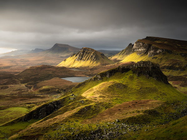 Quiraing Isle of Skye Scotland Picture Board by Rick Bowden