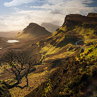 Buy canvas prints of Quiraing Isle of Skye Scotland by Rick Bowden