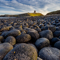 Buy canvas prints of Dunstanburgh  Castle  Northumberland by Rick Bowden