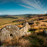 Buy canvas prints of Millstones Peak District by Rick Bowden