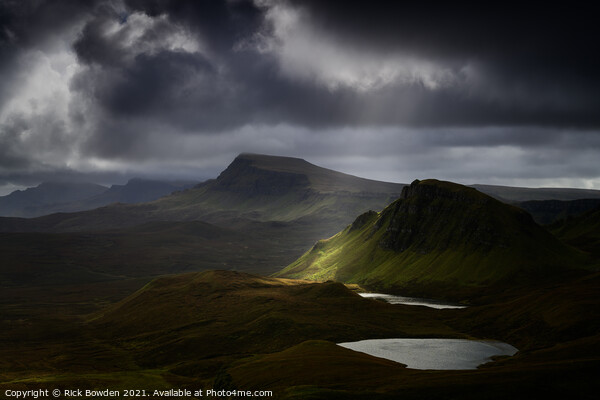 Trotternish Ridge Isle of Skye Scotland Picture Board by Rick Bowden