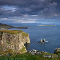 Buy canvas prints of Balmaqueen Isle of Skye Scotland by Rick Bowden