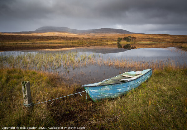Loch Awe Assynt Scotland Picture Board by Rick Bowden
