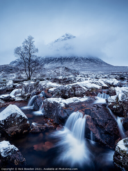 Majestic Buachaille Etive Mor Picture Board by Rick Bowden