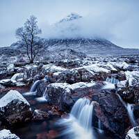 Buy canvas prints of Majestic Buachaille Etive Mor by Rick Bowden