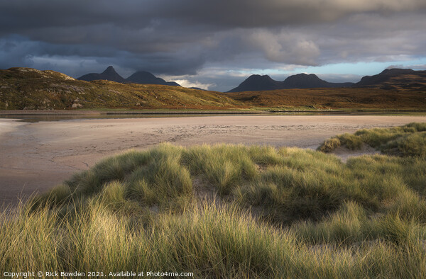 Dunes of Achnahaird Bay Picture Board by Rick Bowden