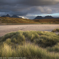 Buy canvas prints of Dunes of Achnahaird Bay by Rick Bowden