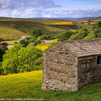 Buy canvas prints of Swaledale Yorkshire Dales by Rick Bowden