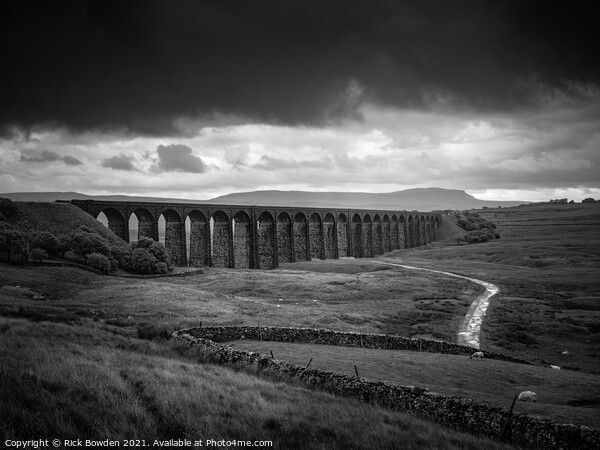 Majestic Ribblehead Viaduct Picture Board by Rick Bowden
